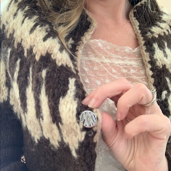 Vintage 60s/70s Nordic Wool Fairisle Sweater - Picture 6 of 8